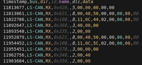 Reverse engineering CAN network - eavesdropping on my car
