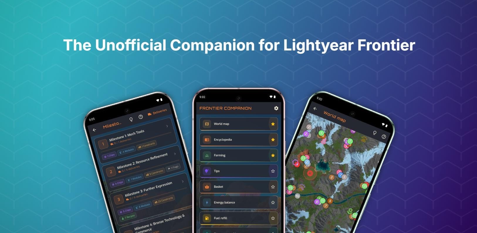 Frontier Companion is officially available on the Google Play Store!