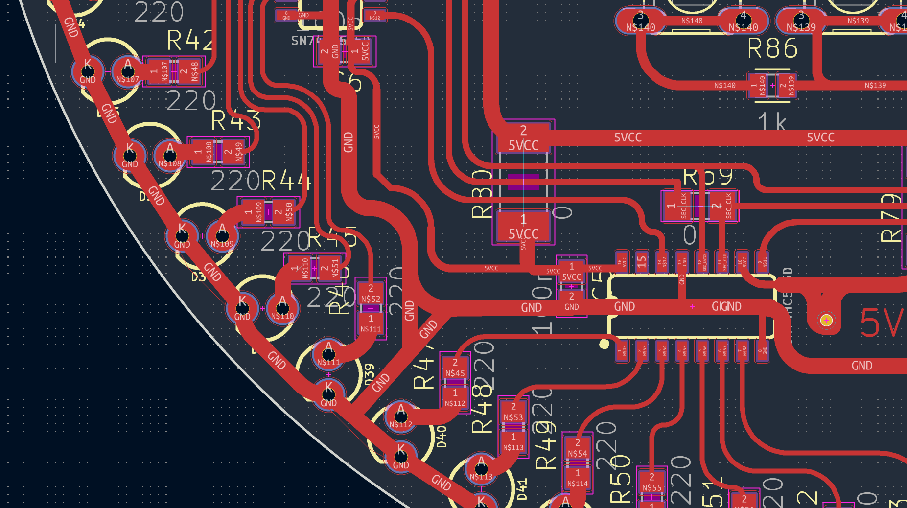 Building a round LED clock from scratch: The art of unnecessary complexity